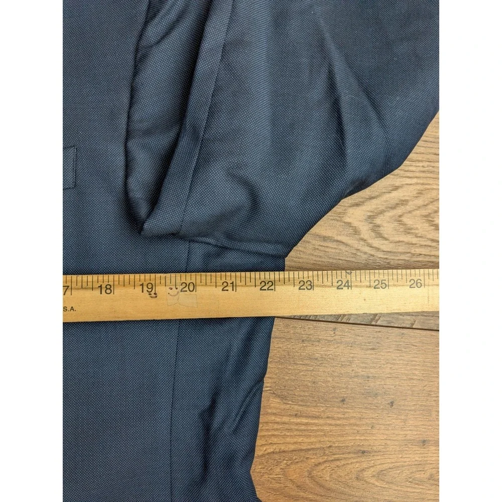 NWT Jack Victor 3Sixty5 Mens Wool Performance Blazer Navy Blue‎ Size 42L